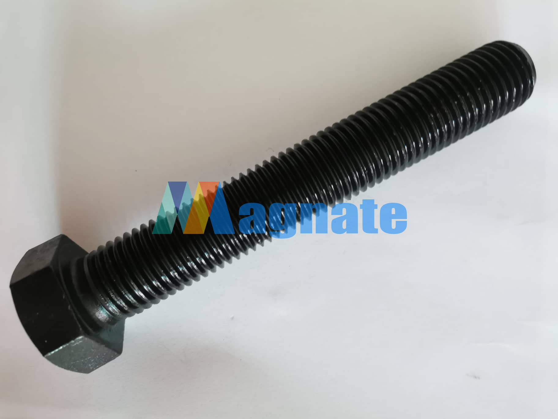 BOLT HEX HEAD Material: GRADE 8.8 CARBON STEEL BLACK Size: M30*185 FULL THREAD