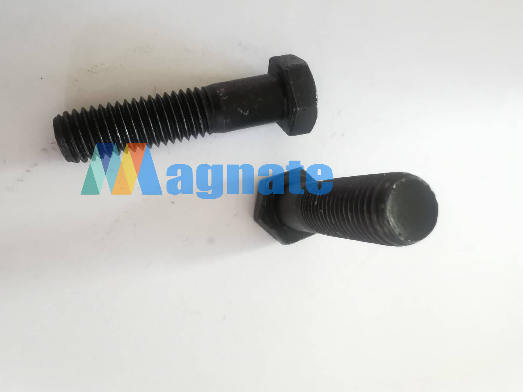 Hexagonal Screw M12x50 DIN 931 Half thread Carbon Steel. Gr. 8.8