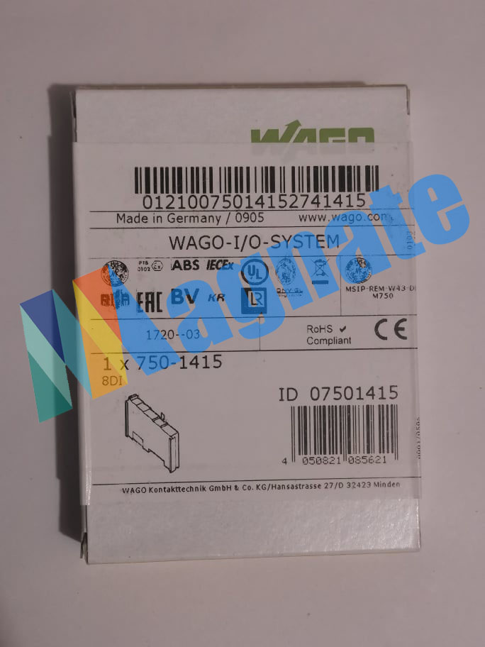 Wago 8DI,  PN: 750-1415