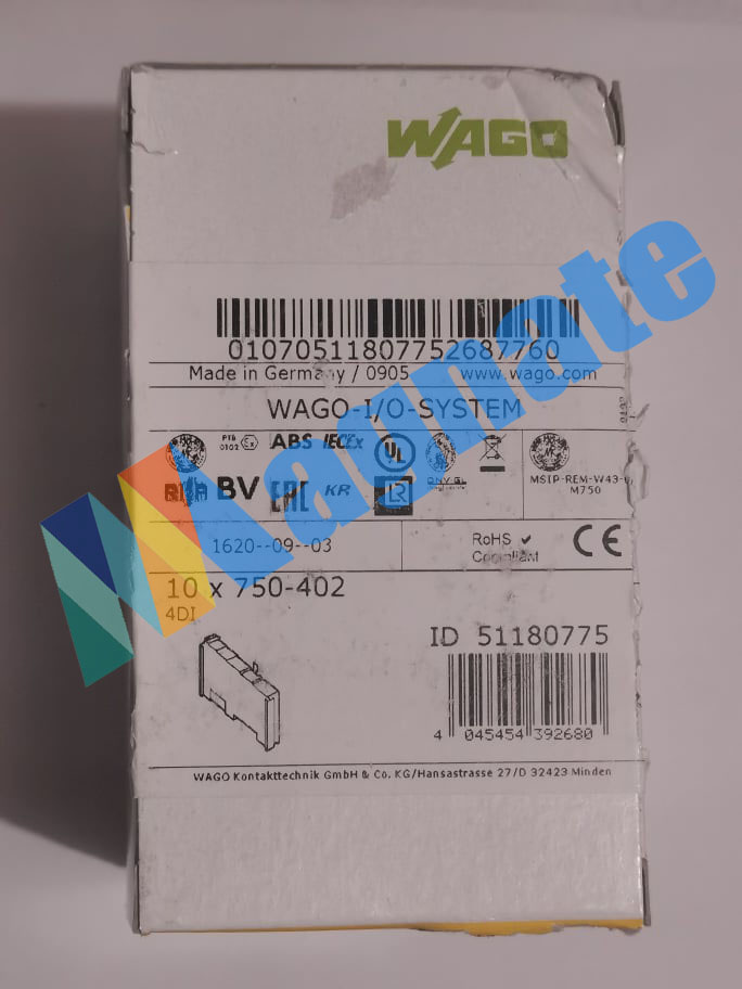 Wago 4DI, PN: 750-402