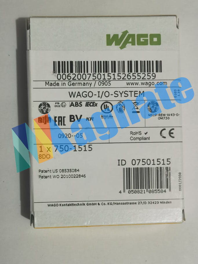 Wago 8DO, PN: 750-1515