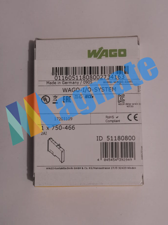 Wago 2AI , PN: 750-466