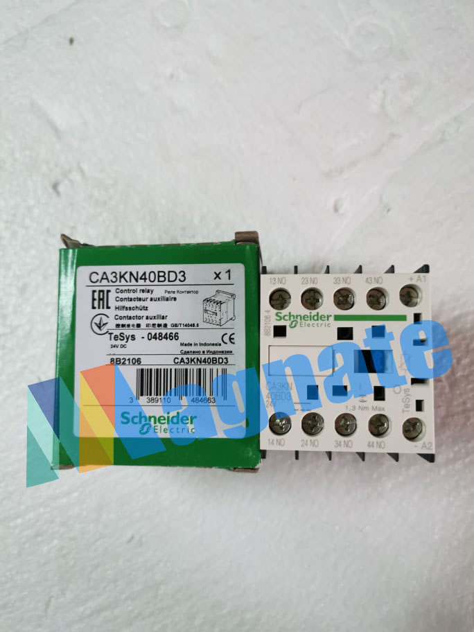  Schneider Mini Auxiliary Contactor PN: CA3KN40BD3