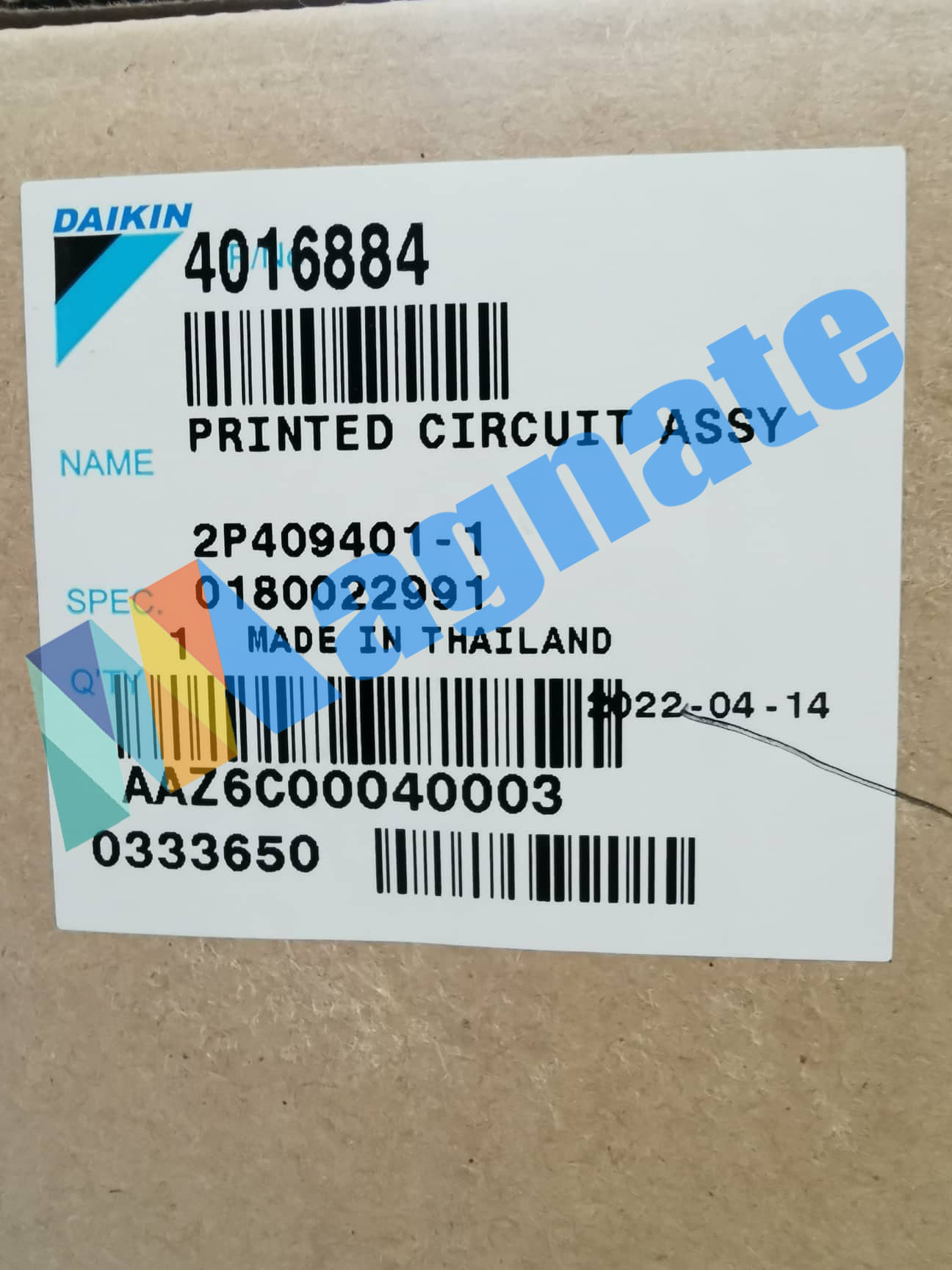 Daikin Printed Circuit Assembly (Main)