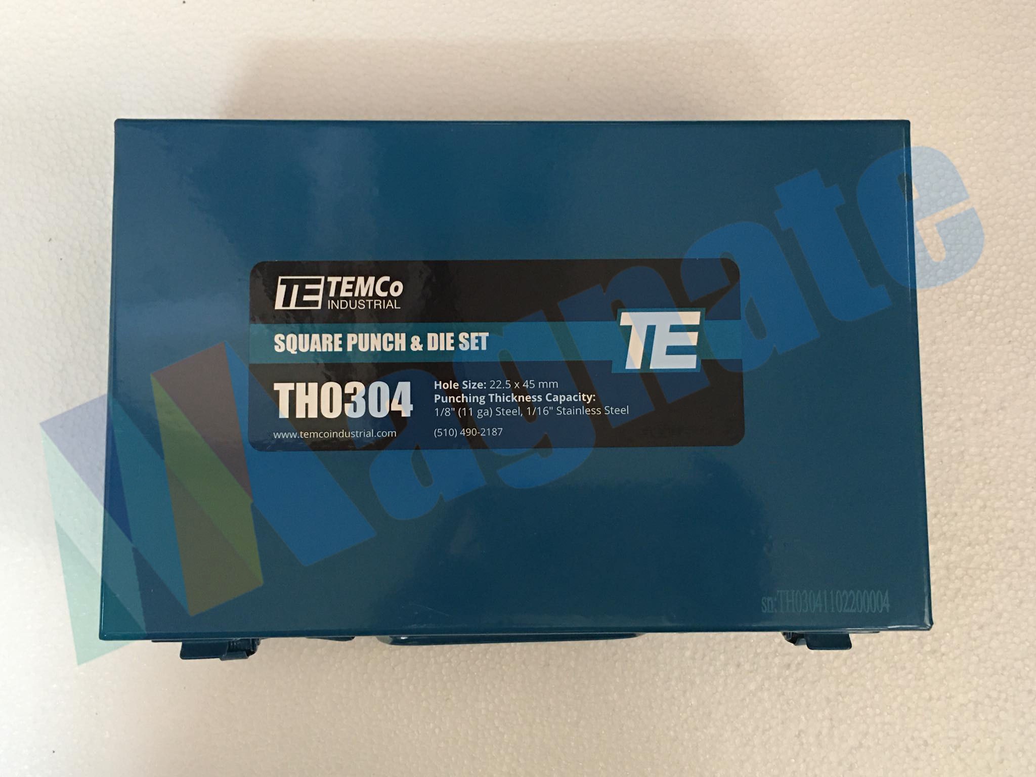 Temco Rectangle Panel Meter Punch Dies TH0304