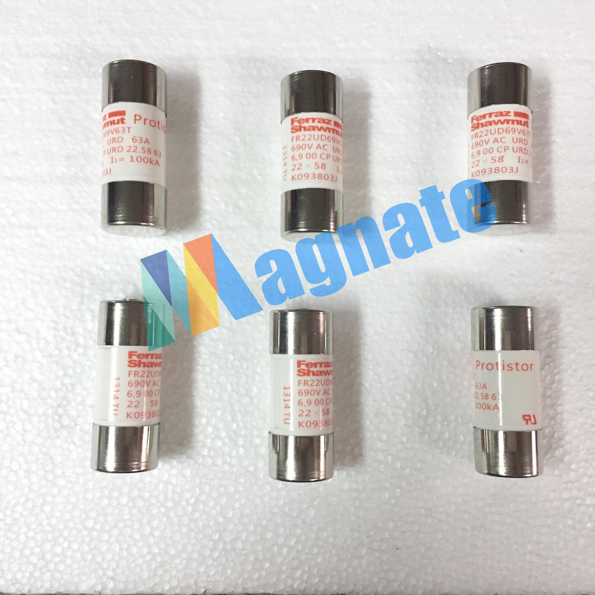 Ferraz Shawmut Protistor Fuses PN: FR22UD69V63T 
